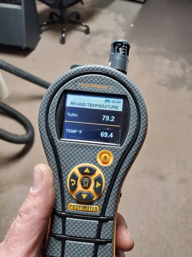 Moisture meter humidity assessment for Mold Remediation & Removal in Bartlett